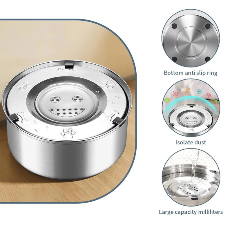 Purifur™ SpillGuard Stainless Bowl